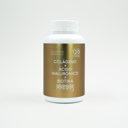 Colágeno + ácido hialuronico + biotina